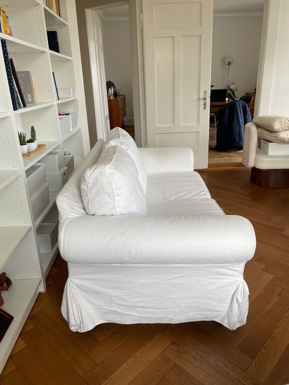 IKEA EKTORP Sofa Weiss (zweier) Kaufen auf Ricardo