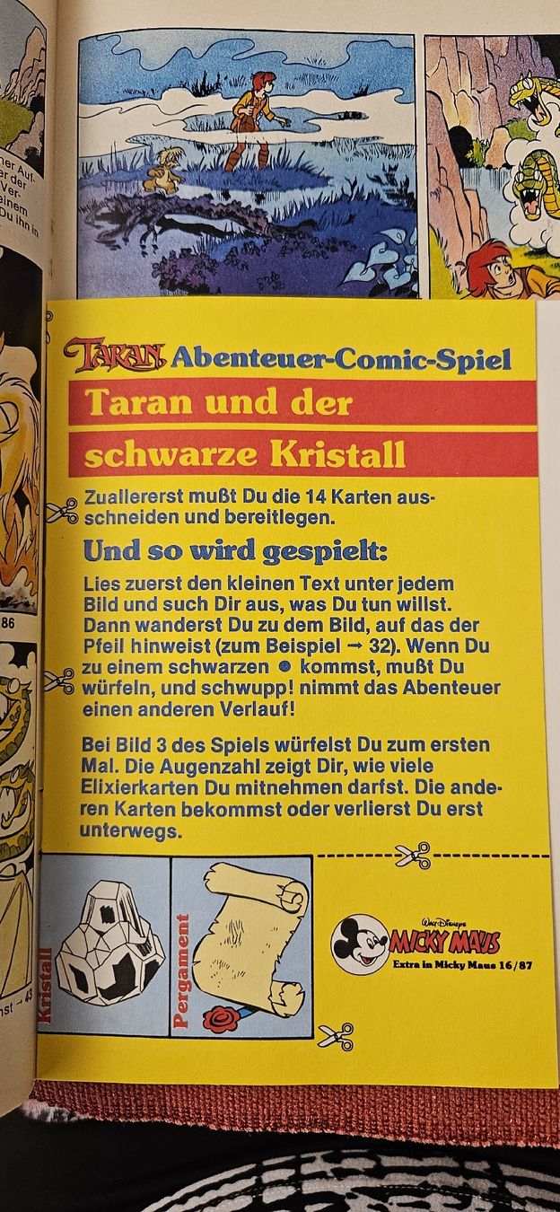 Fumetti: Taran Abenteuer Comic-Spiel Ehapa – Usato da Basel venduto da Melibu 1
