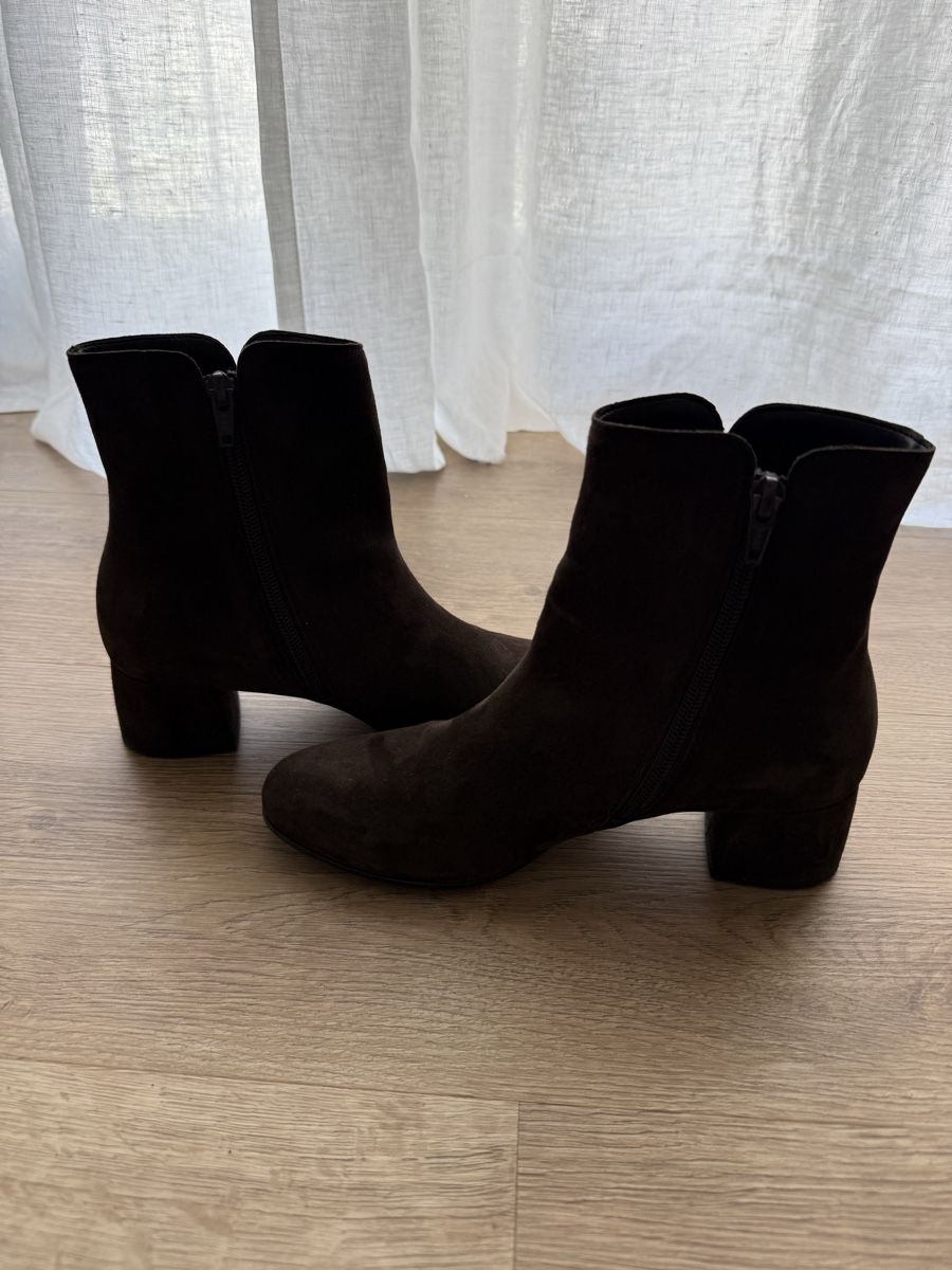 Scarpe da donna: Stiefeletten- braun – Nuovo (secondo la descrizione) da Uster venduto da NS_