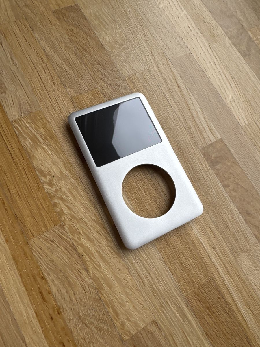 Apple Lettore multimediale portatile: iPod Classic 6 7 Front Abdeckung Gehäuse Panel Silber – Nuovo (secondo la descrizione) da St. Gallen venduto da hae_6rmh
