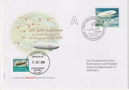 100 Jahre Jubiläum, Zeppelinflug über die Schweiz 1908+++
