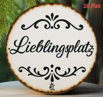 Schild Lieblingsplatz