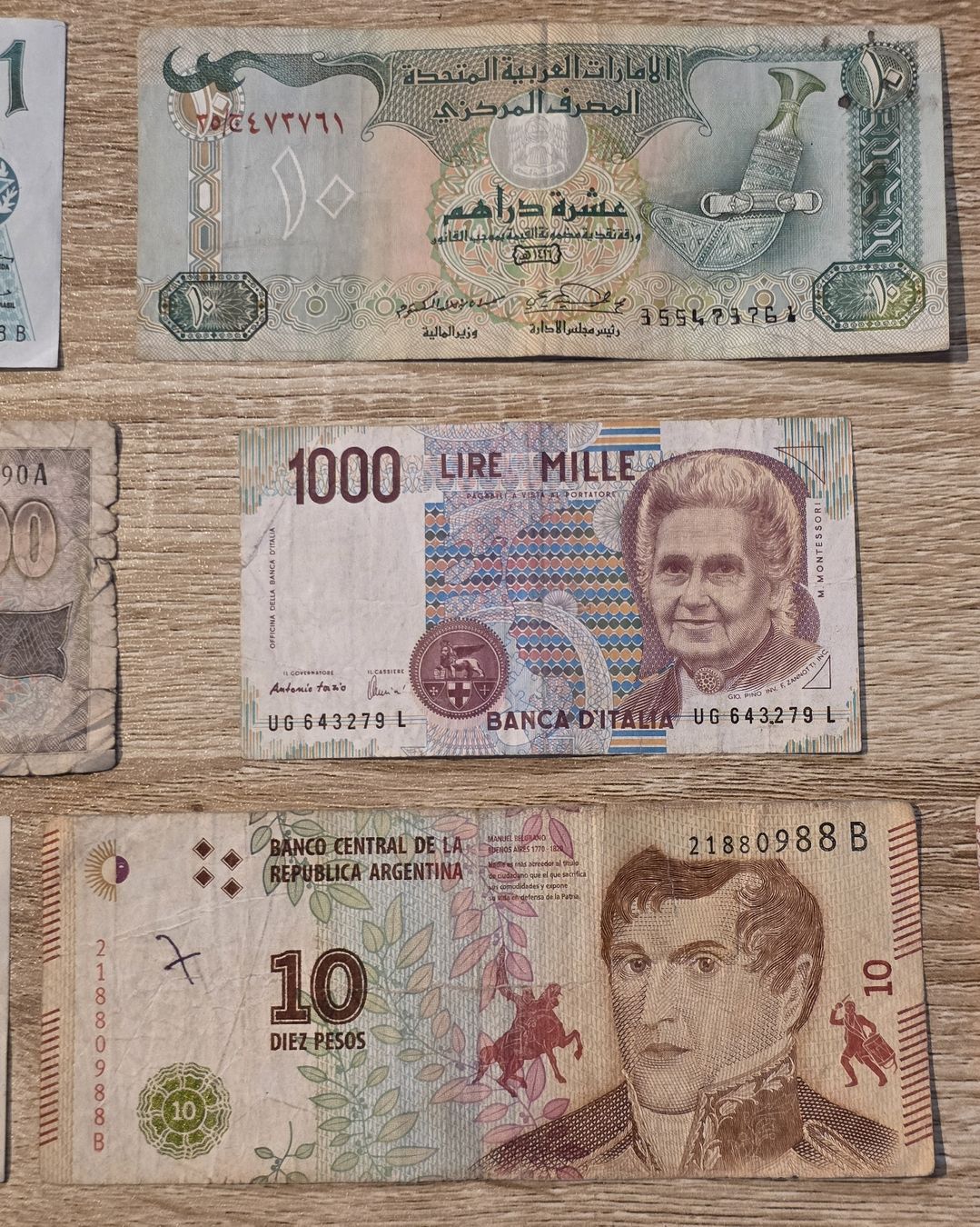 Billets de banque: Banknoten Lot – D'occasion à Rohrbach par lod_m58r 2