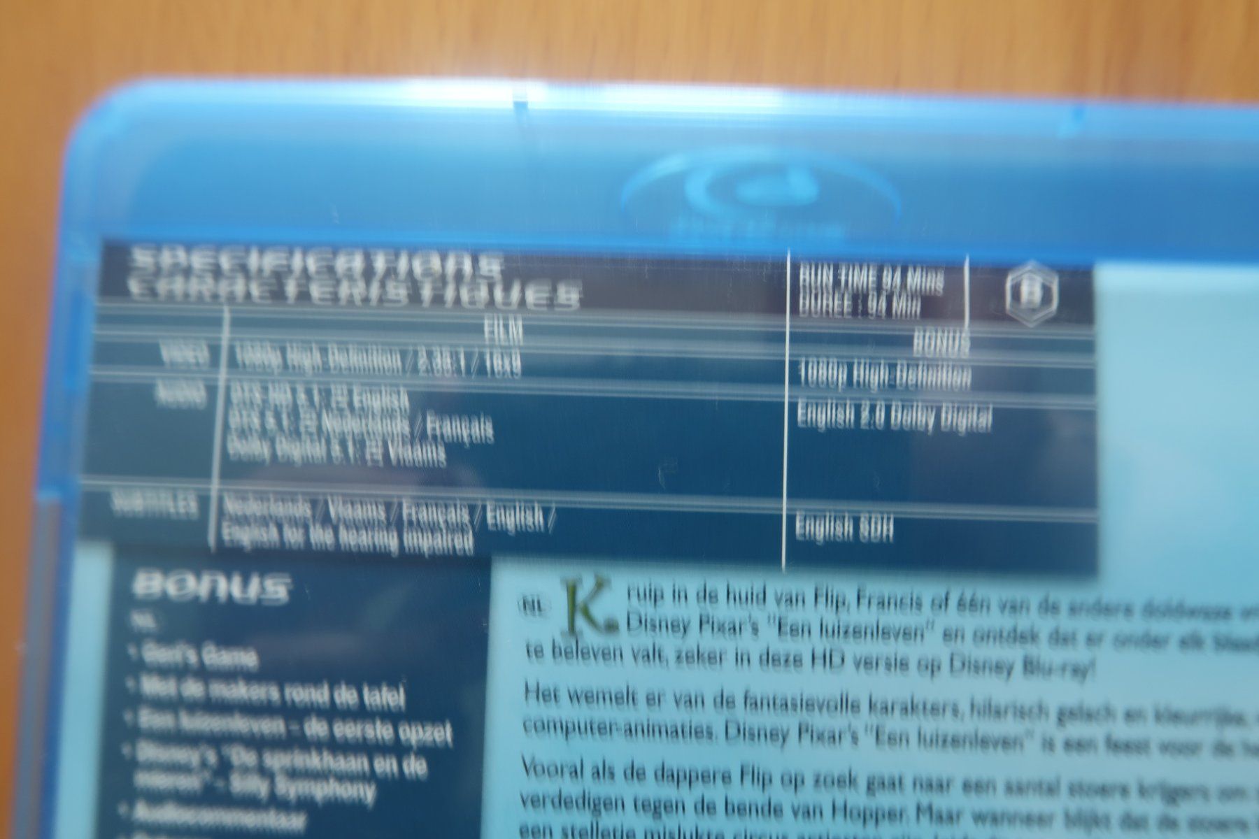 Alle DVDs: Blu-ray A BUG'S LIFE - 1001 PATTES    Français Anglais – Gebraucht aus Porrentruy von tupatup 4