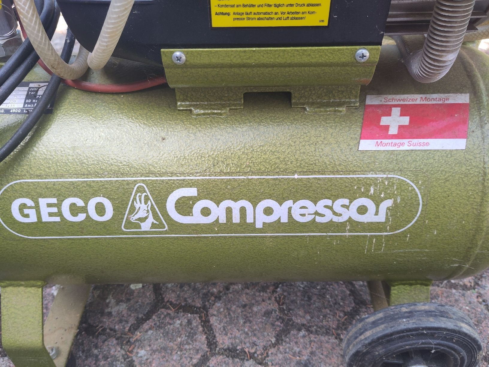 Compressori: Geco Kompressor 25 Liter – Usato da Ammerswil AG venduto da Scorer76 5