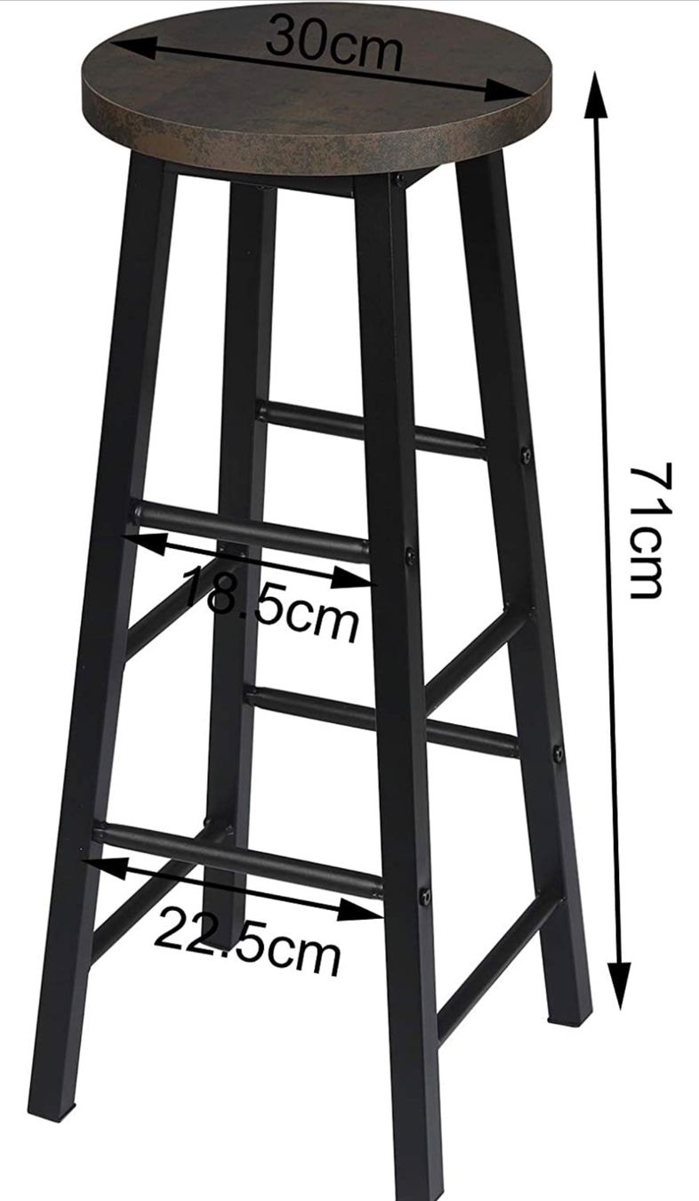 Sgabelli: + WOLTU BH130dc-2 2X Barhocker Bistrohocker – Nuovo e nell'imballaggio originale da Amriswil venduto da JaJa-Express 1