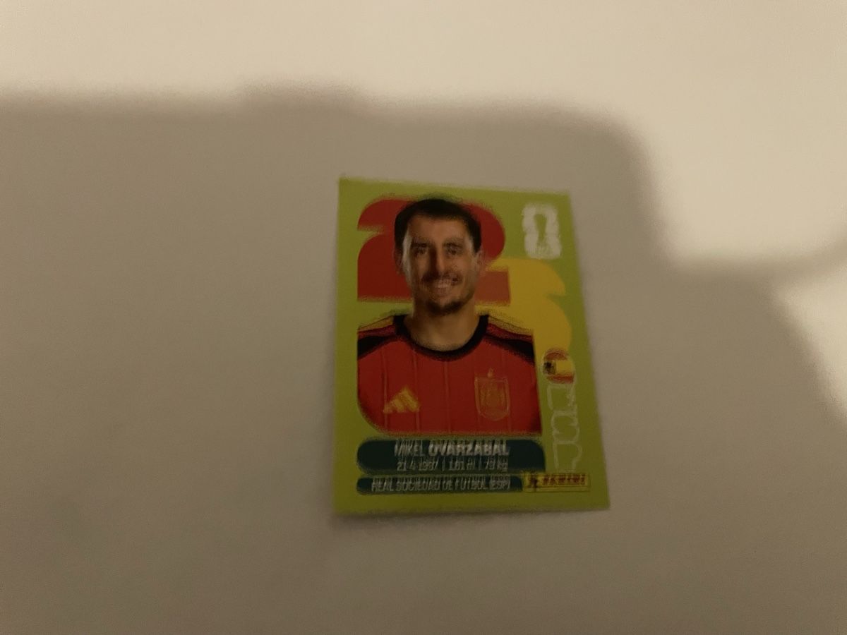 Panini Carte collezionabili: FIFA WM 2026 Mikel Ovarzabal ESP 20 – Nuovo (secondo la descrizione) da Winterthur venduto da Cobraforce