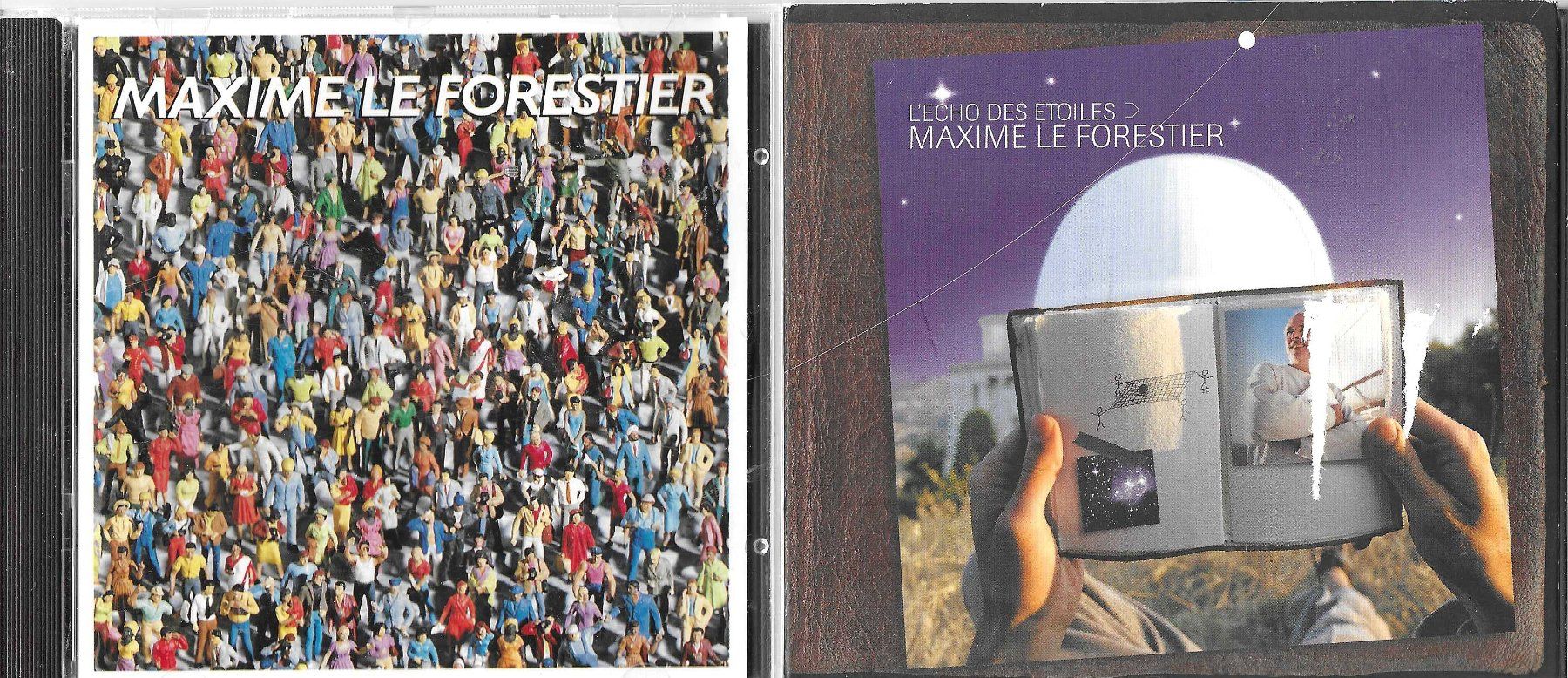 CD: Maxime Le Forestier 2 CD's - L'écho des étoiles & Same – Usato da Savagnier venduto da Ne2065