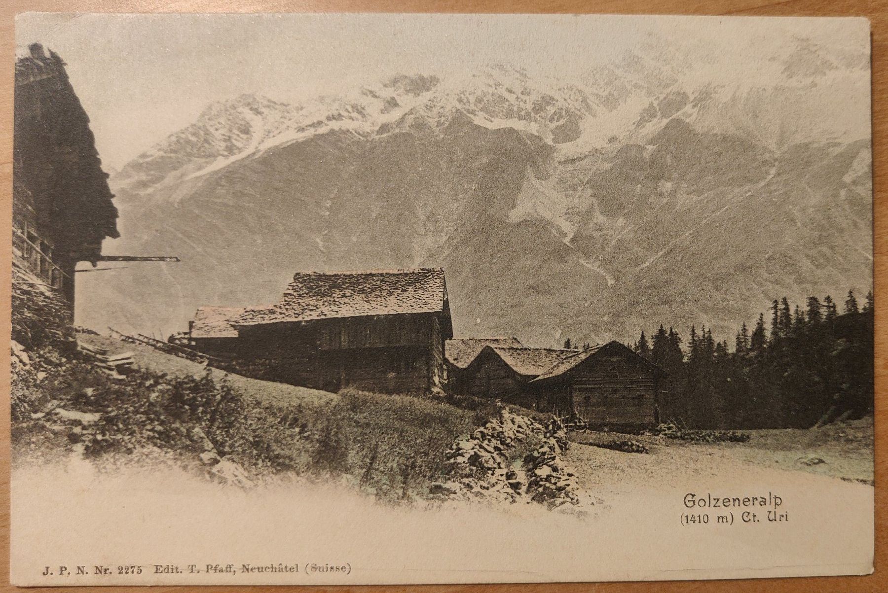 Cartoline postali: Golzernalp um 1900 – Usato da St. Erhard venduto da Chaeferli6