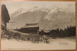 Golzernalp um 1900
