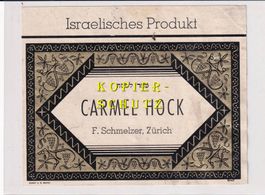 Etikette - Carmel Hock (Israel) /bd