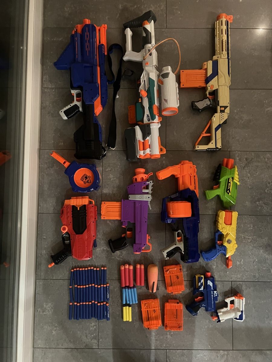 Nerf Jouets: Nerf Riesenpaket – D'occasion à Würenlingen par Isa750