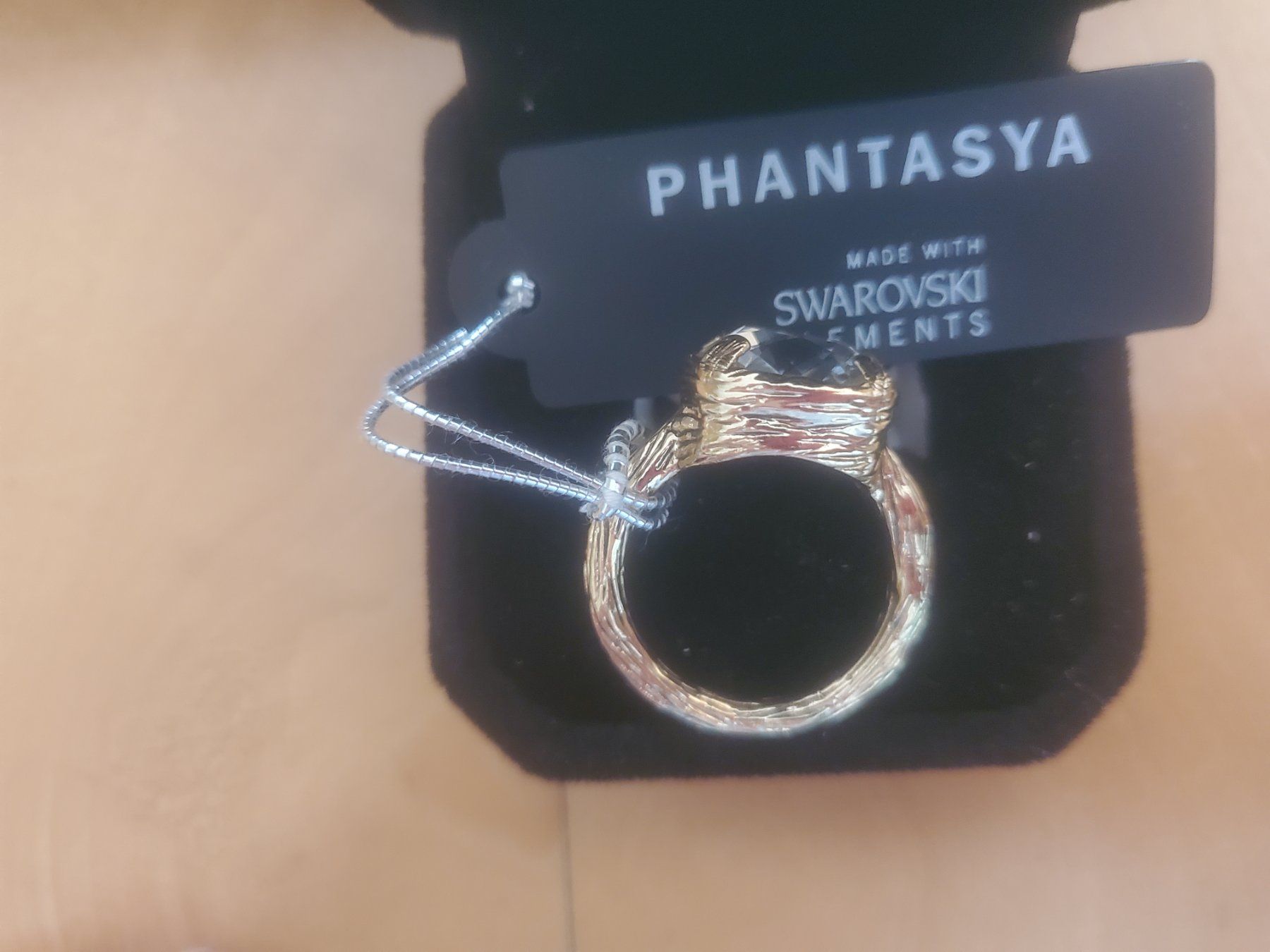 Swarovski Anelli: Swarowski Ring Phantasya Gr. 56 silber vergoldet – Nuovo (secondo la descrizione) da Balsthal venduto da redcarpet 1