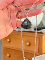 Collier Labradorite naturelle