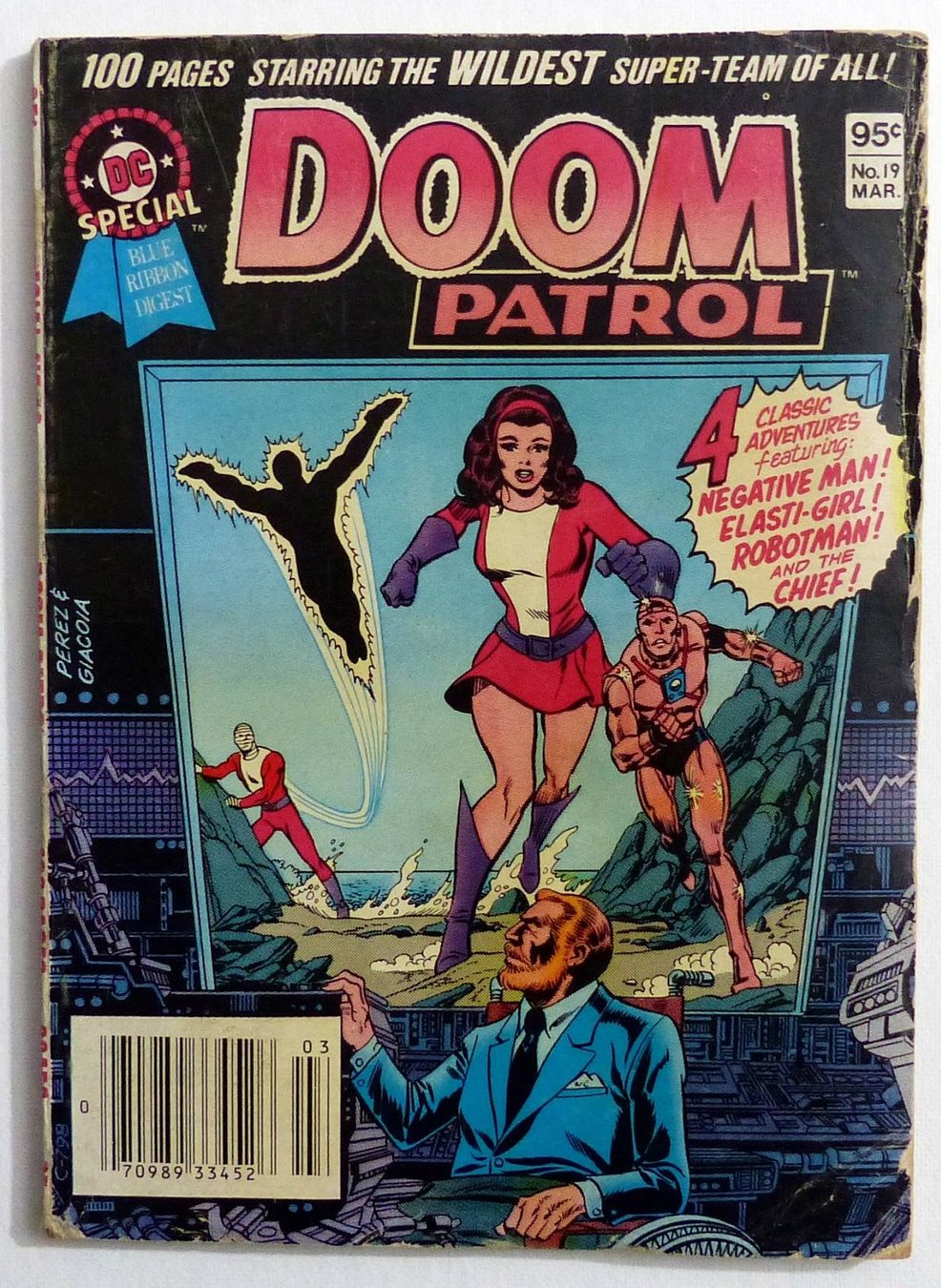 Fumetti: DOOM PATROL DC SPECIAL BLUE RIBBON #19 COMIC DIGEST 1982 – Usato da Lugano venduto da YouWantUS
