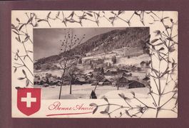 LEYSIN - Bonne Année - 1917