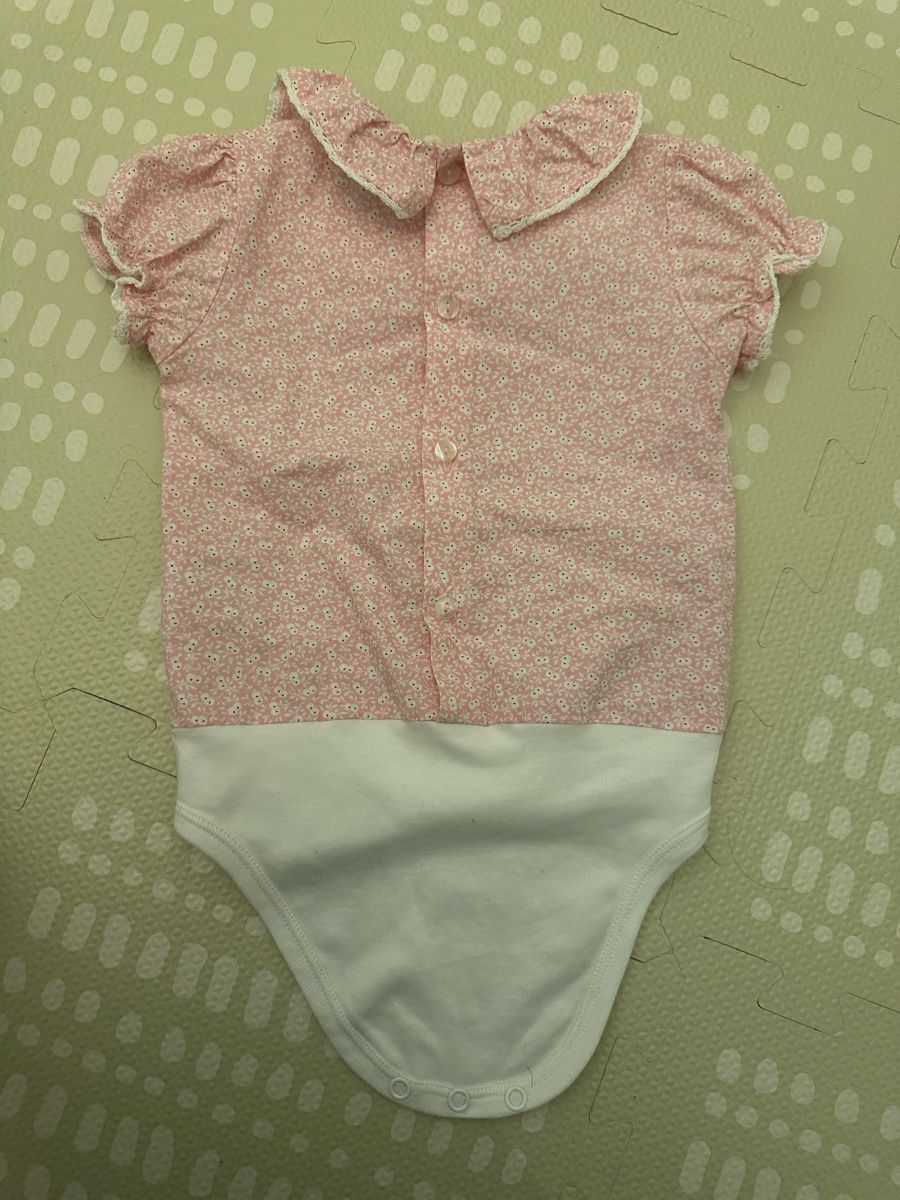 Camicette, T-shirt & Top: NEU: Festlicher Kurzarmbody/ Bluse, 12 Mt – Nuovo (secondo la descrizione) da Zürich venduto da Freudefant 2