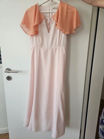 Mint & Berry Sommerkleid Rosa Apricot Gr. 36  elegant