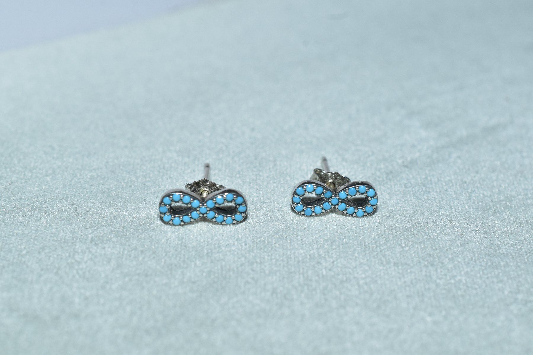Orecchini pendenti & Orecchini a lobo: Ohrstecker mit Türkis aus Sterling Silber, Neu – Nuovo e nell'imballaggio originale da Laufen venduto da flowerfan 1
