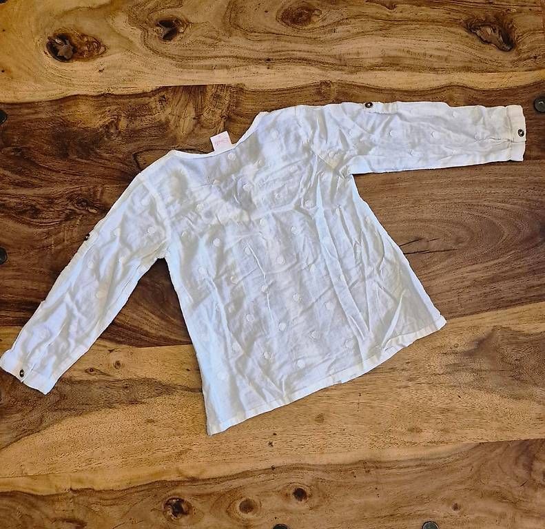 Camicette, T-shirt & Top: weisse Bluse Grösse 92-98 – Usato da Bremgarten AG venduto da Noii 1