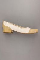 Pollini Pumps Gr. 40,5 creme aus Leder