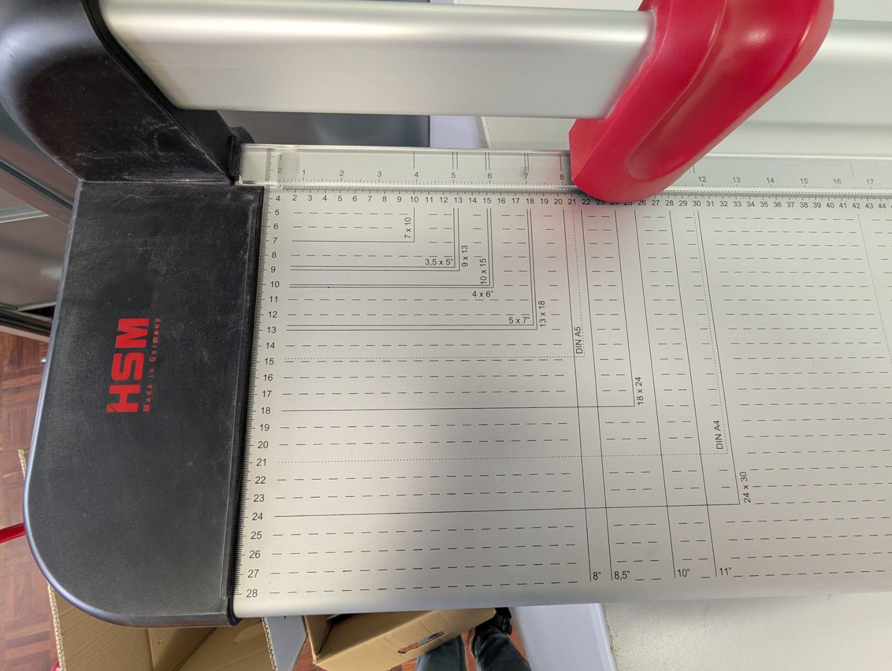 Tutte le macchine: Papier-Schneidemaschine HSM – Usato da Dietikon venduto da Bhelbling 1