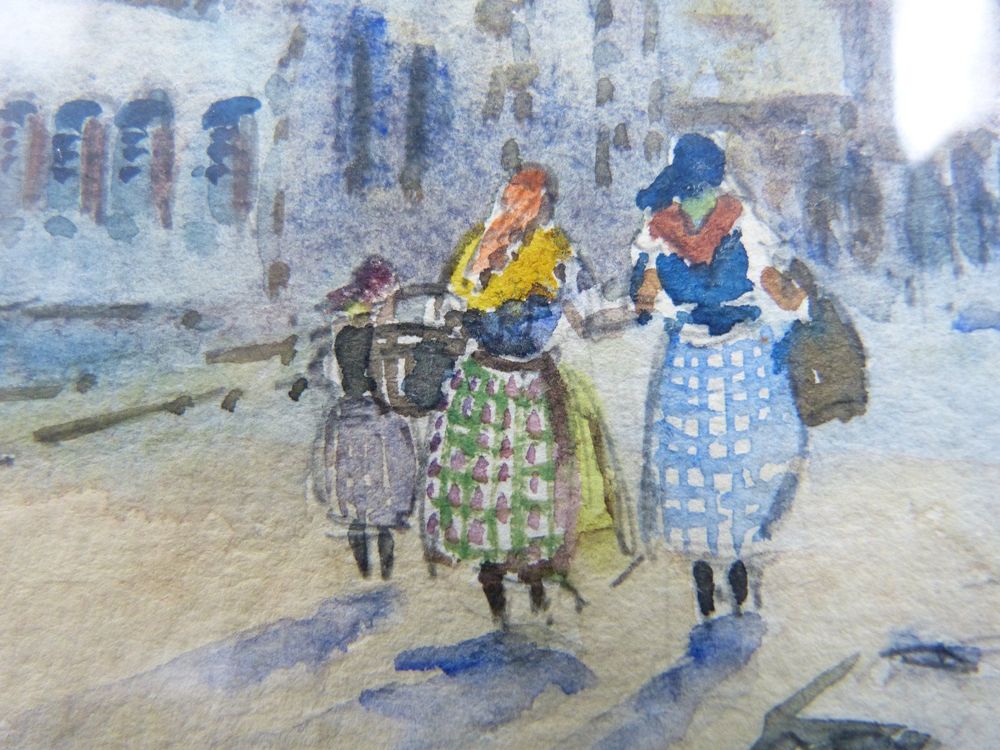 Jack David Albert Monod 1882 Genève1964 Montreux * Aquarell Kaufen