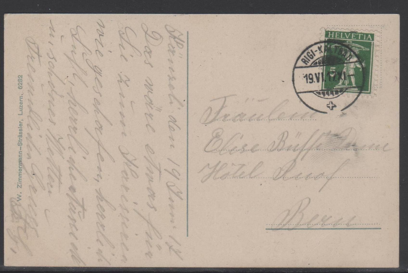 Cartes postales: Ansichtskarte Rigi und Vierwaldstätterse – D'occasion à Remetschwil par Hofiii 1