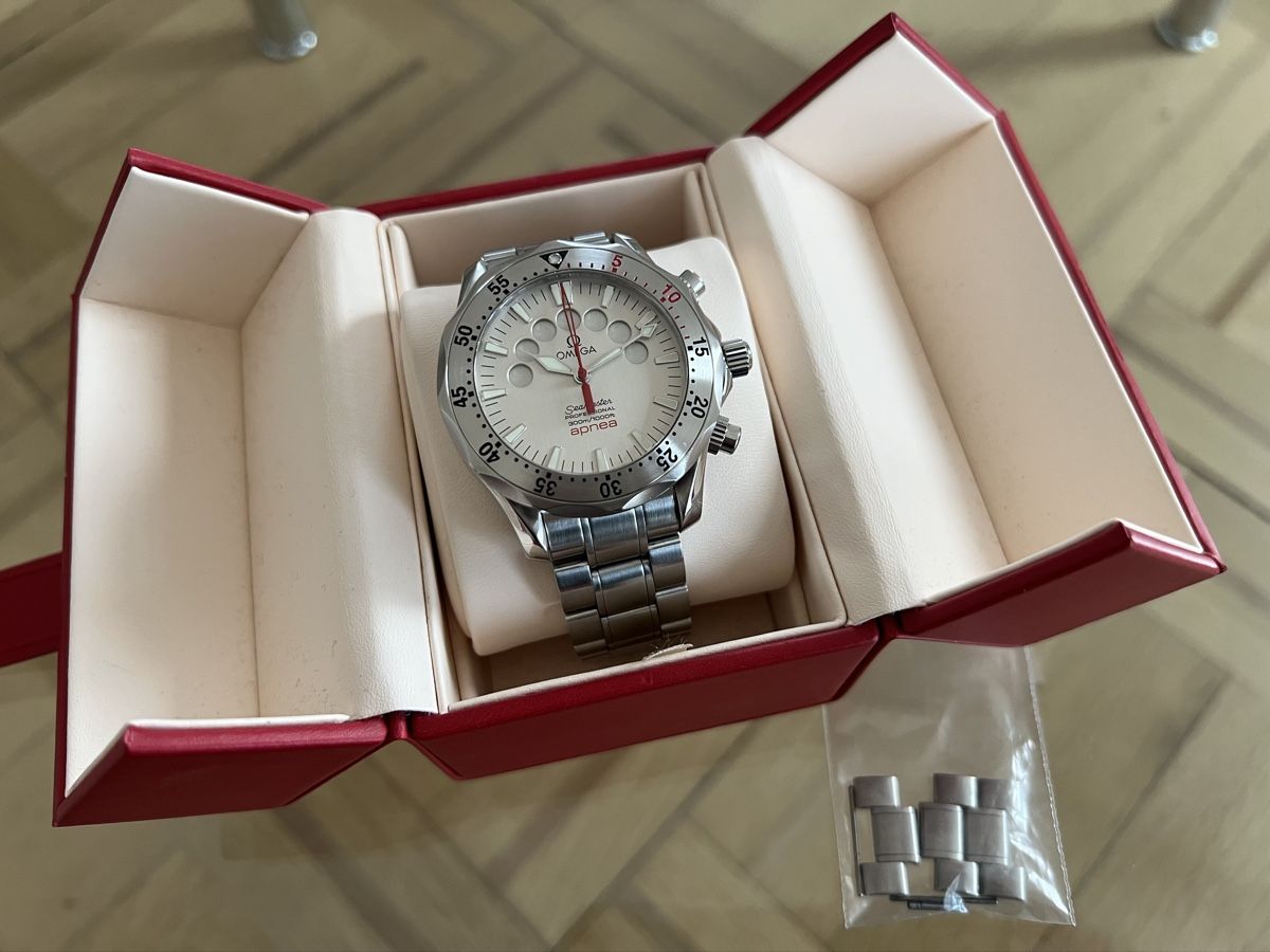 Omega Orologi: Omega Seamaster Apnea Jacques Mayol – Usato da Orbe venduto da Watchivore 6
