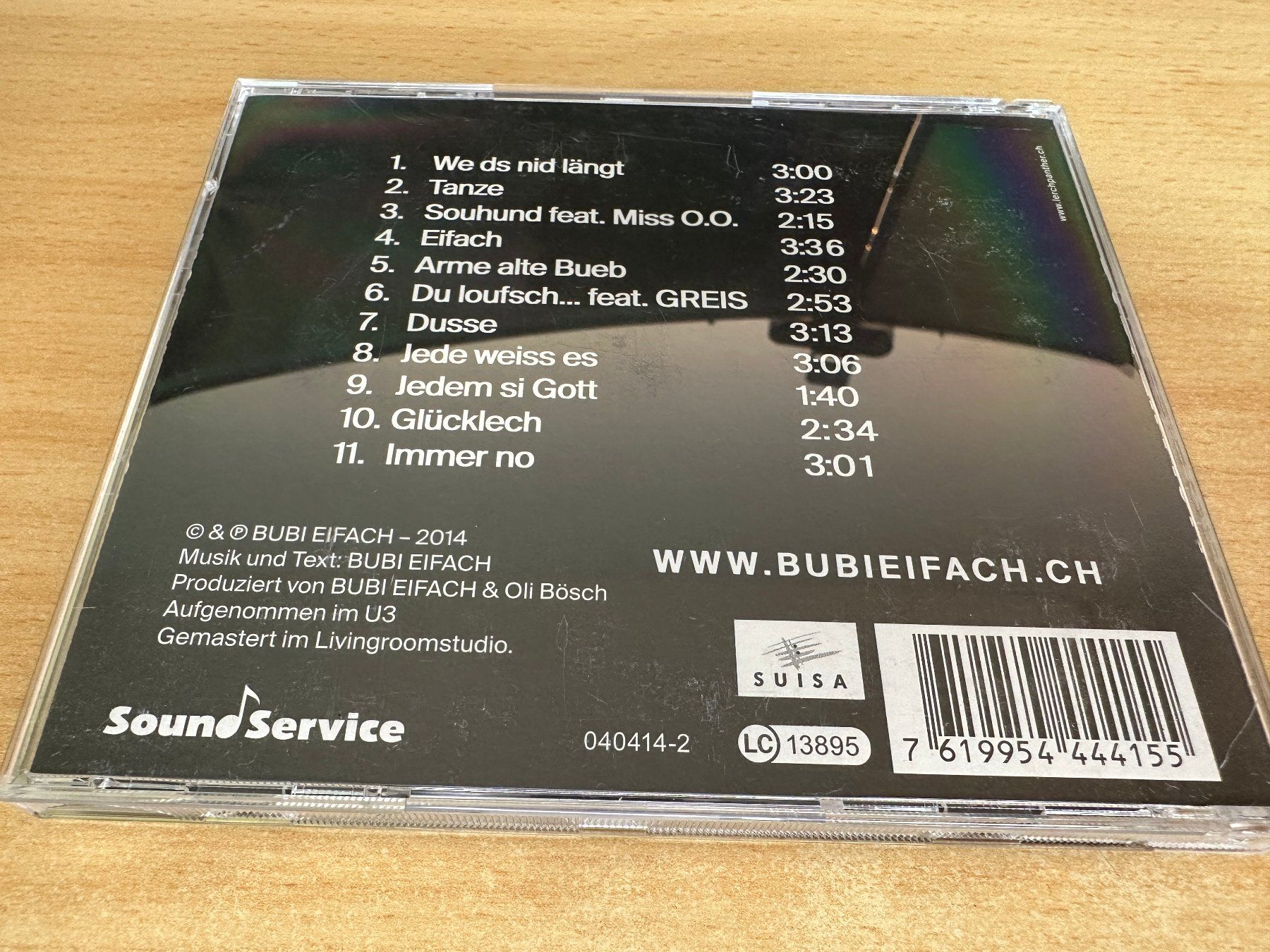 CD: U9 Bubi Eifach – Album #1 – Usato da Rikon im Tösstal venduto da Alpenmutz 1