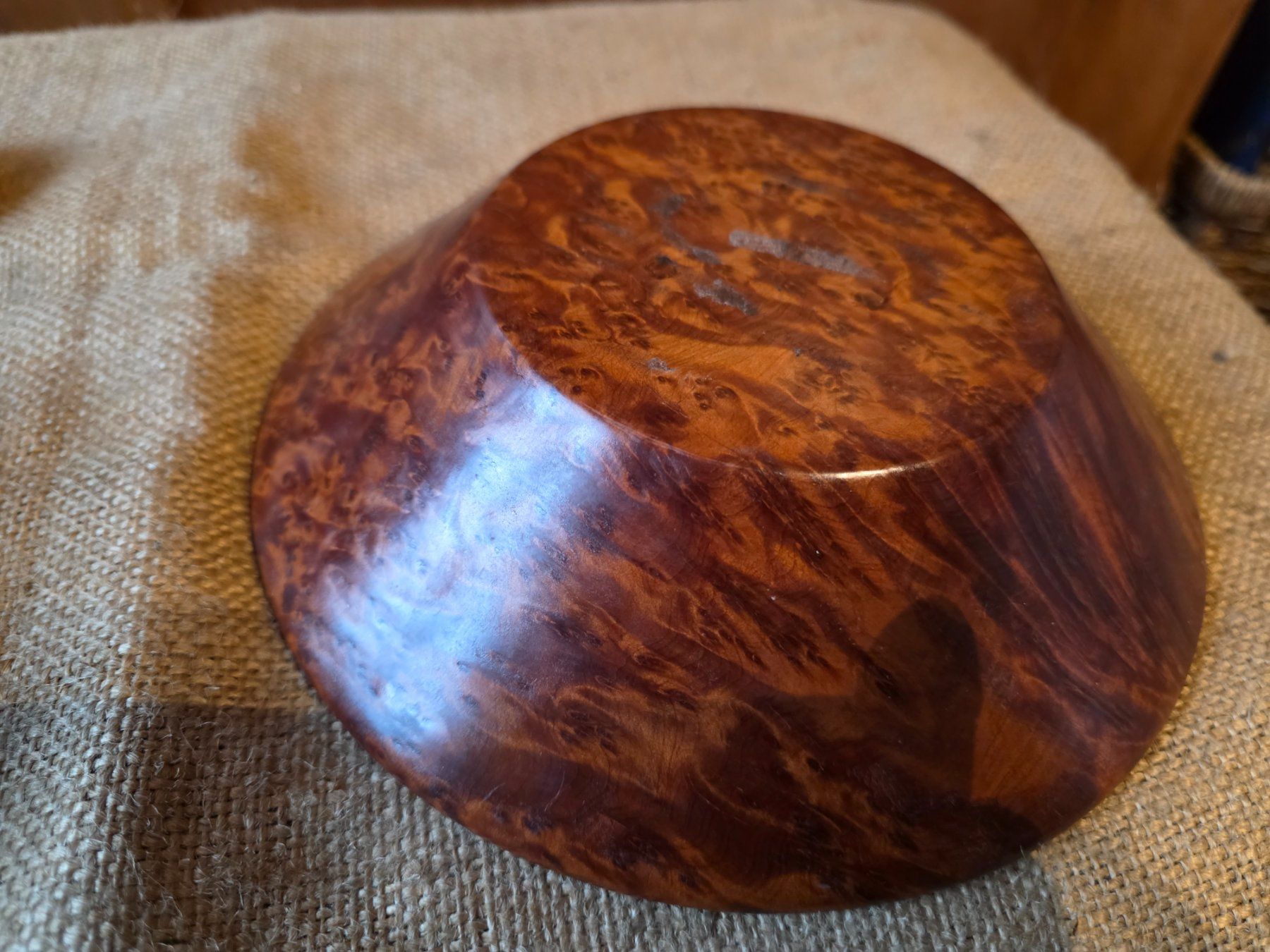 Schalen: wunderbare Holz Schale Teller  21cm x 5,5 cm – Gebraucht aus Walterswil BE von Lonitti 5