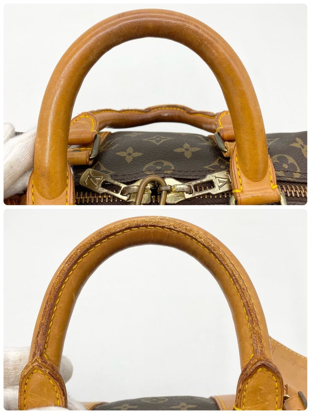 Louis Vuitton Borse: Louis Vuitton Keepall 45 Monogramm Canvas Reisetasche Vintag – Usato da Liestal venduto da ant_c2j9 7