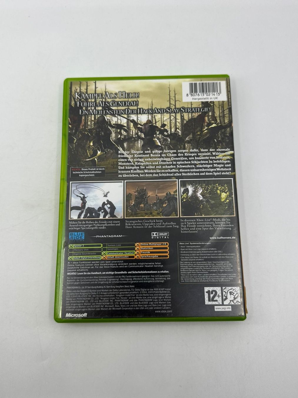 Spiele: Kingdom under Fire Heroes (XBOX) – Gebraucht aus Herisau von Seyashop1 2