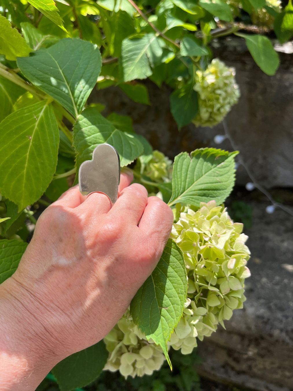 Ringe: Origineller Silberring, innen hohl – Gebraucht aus Ebmatingen von Giggelisuppe