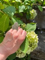 Origineller Silberring, innen hohl