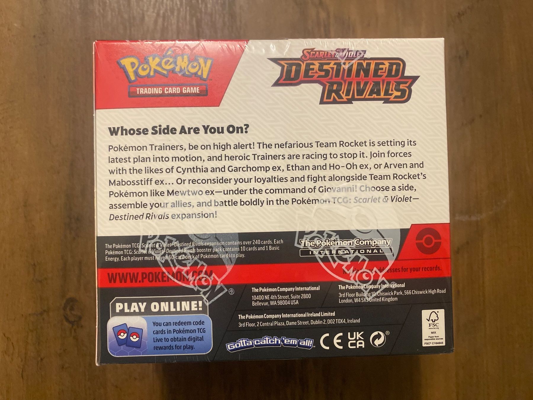 Pokémon Carte collezionabili: Destined Rivals Display EN – Nuovo (secondo la descrizione) da Zürich venduto da Gunplakendo 1