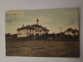 Ansichtskarte Oron Le Collège gelaufen im Jahr 1916 R5F