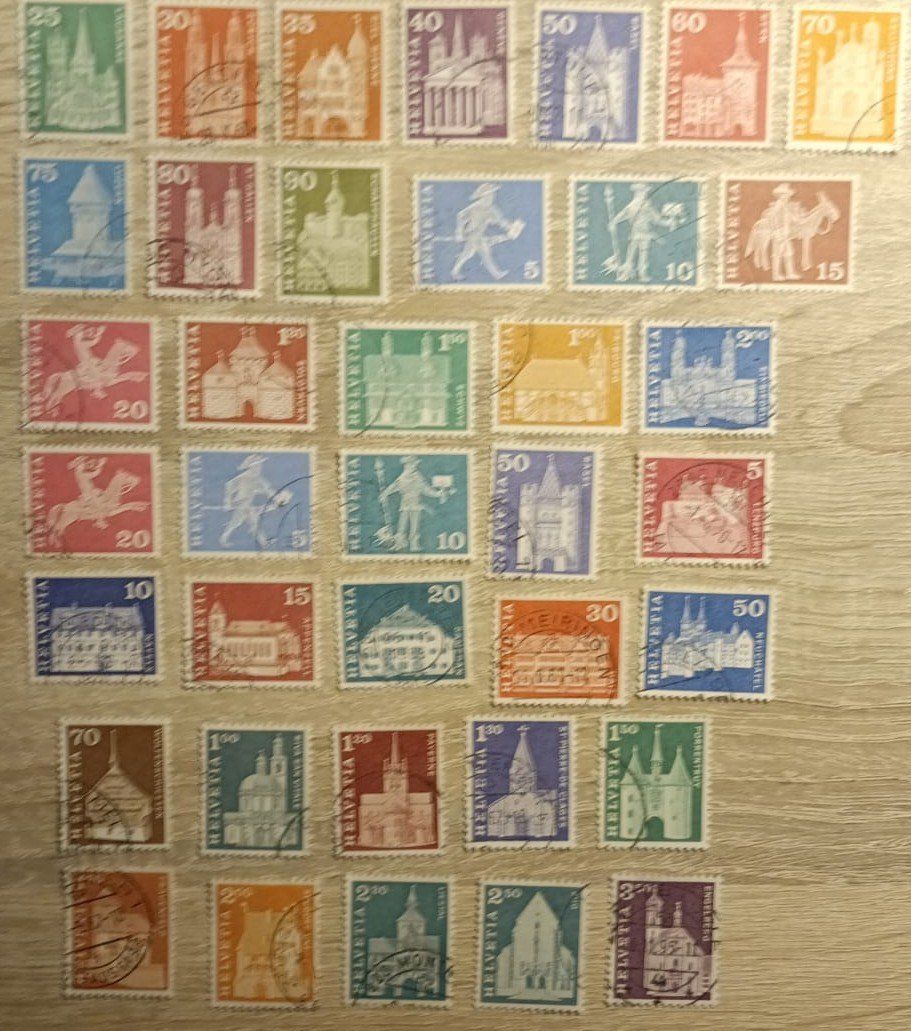 Tous les timbres: Lote sellos Suiza – D'occasion à Stein am Rhein par tom_fq6v