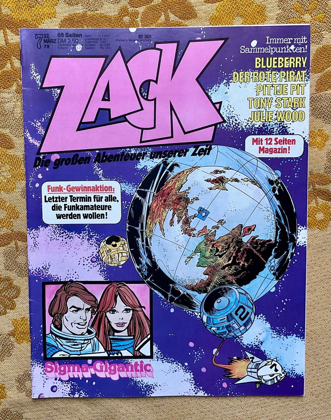 BD: Zack Heft Nr 7 von 1979 – D'occasion à Endingen par nathan05