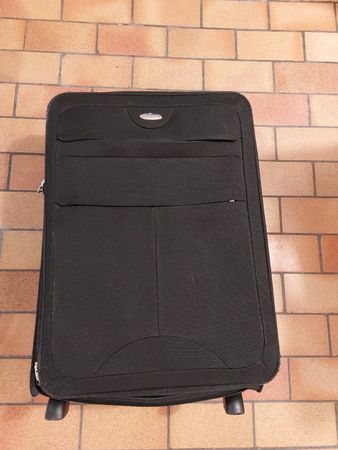 Samsonite grosser Reisekoffer Trolley schwarz robust