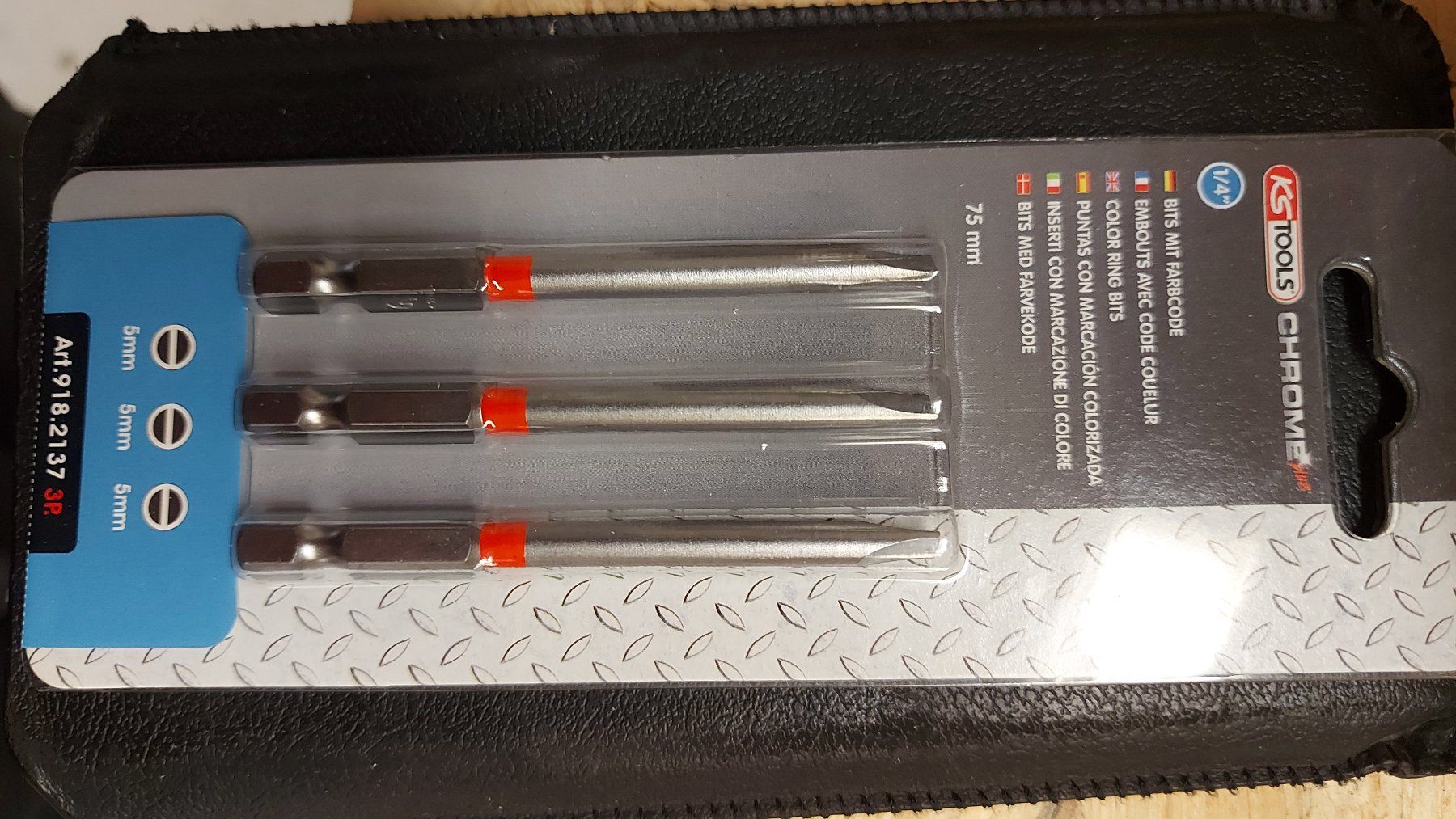 KS Tools Tutti gli attrezzi: Schlitz 5mm Bit, 3 stück, lange version 75mm – Nuovo (secondo la descrizione) da Schönengrund venduto da nae_8cty