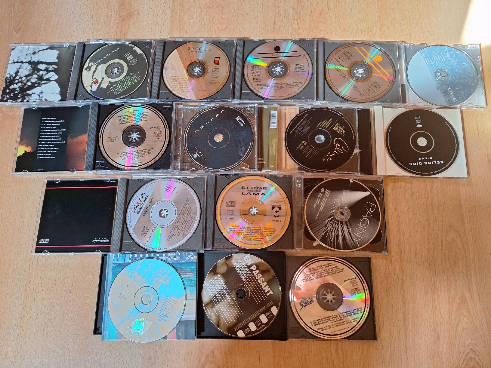 CDs: 15 Cd chanson française – Gebraucht aus Genolier von Antoine30 1