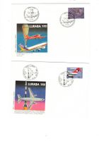 Flieger Flugzeuge Aviatik LUBRA LUZERN AERO Stempel Aero