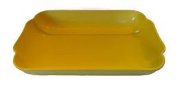 OWO Schale zirka 50er Jahre / Gelb Kunststoff ab Fr. 12.-