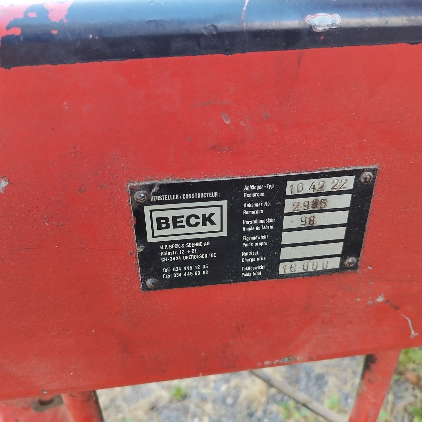 Camions-bennes: Kipper Beck – D'occasion à Herisau par kobiza 5