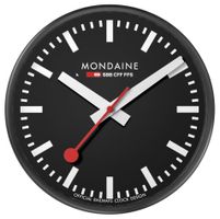 Mondaine SBB Wanduhr 25 cm Schwarz