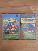 2 Schlumpfe Musikkassetten Hitparade 2 und Hitparade