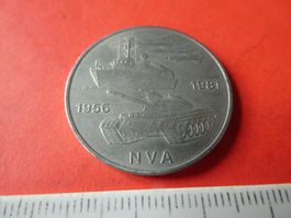 DDR 1981, 10 Mark Sondermünze NVA