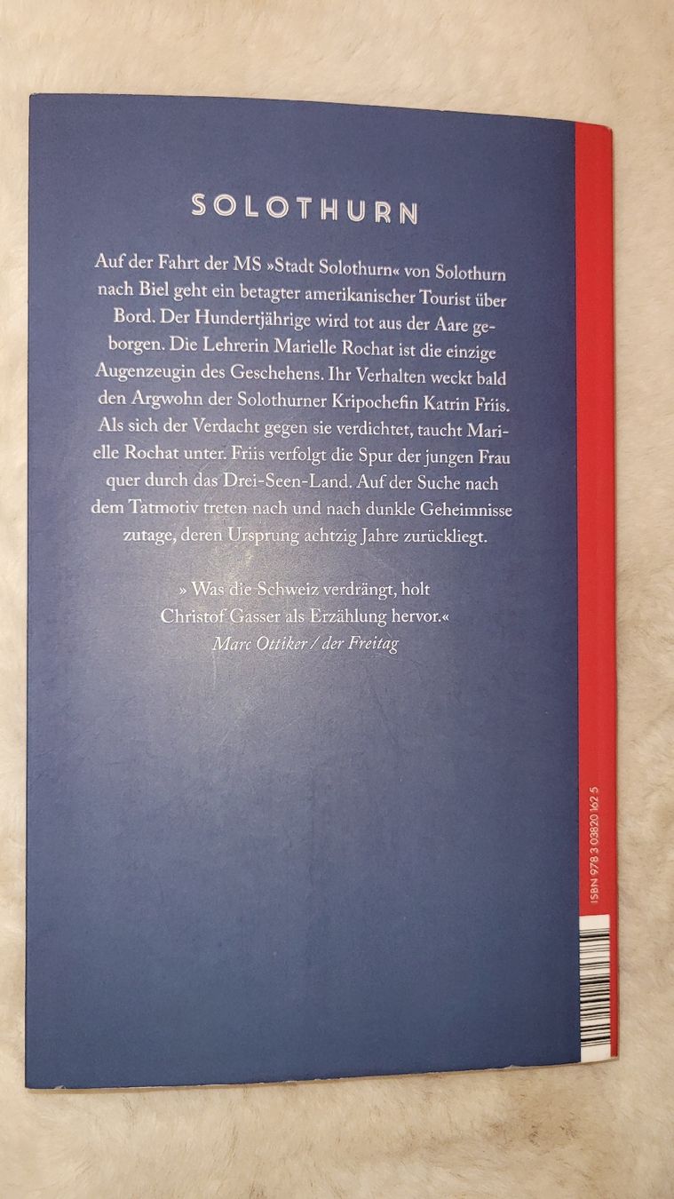 Libri: Christof Gasser Drei Seen und ein Todesfall Buch  – Usato da Horgenberg venduto da Klatschmohnmaria 1