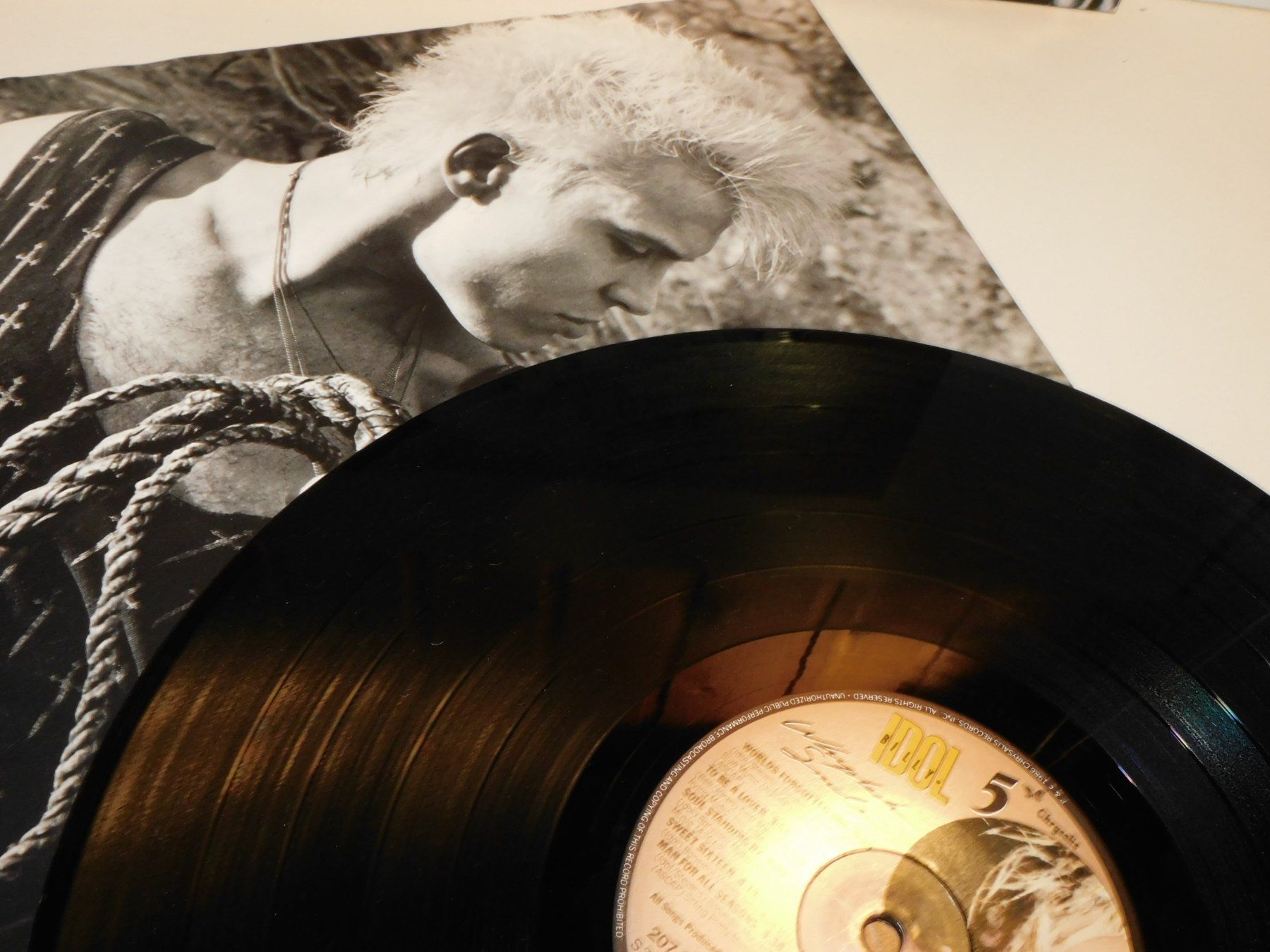 Schallplatten: LP -  Billy Idol  - 1985 - Schallplatte    LP – Gebraucht aus Sursee von 76 1